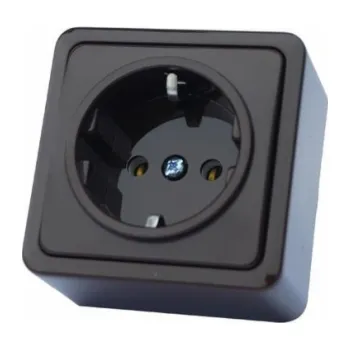 Elektrická zásuvka Zásuvka VILMA SL+250, s ven., barva antracit