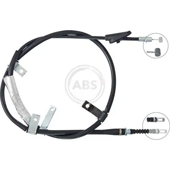 Lanko parkovací brzdy Tažné lanko, parkovací brzda A.B.S. K17377