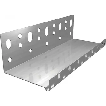 PRODOMOS line Soklová lišta AL s okapničkou zakládací lišta 0,6 mm - 4cm x 2m | cena za m