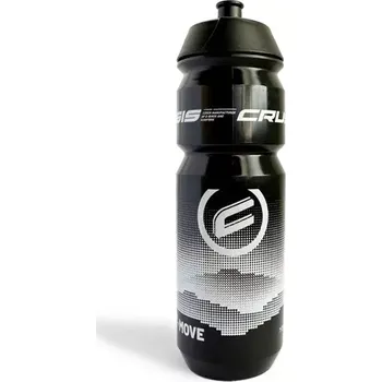 Láhev Lahev na pití Crussis černá, objem 0,7l (bidon na pití, barva černá)