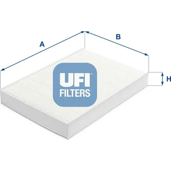 Ventilátor topení a klimatizace Filtr, vzduch v interiéru UFI 53.389.00
