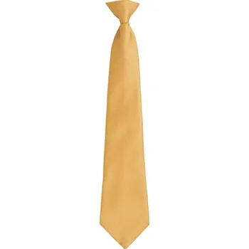 Kravata Premier Workwear Kravata na klip PR785 Gold -ca. Pantone 7499C 47 x 10 cm