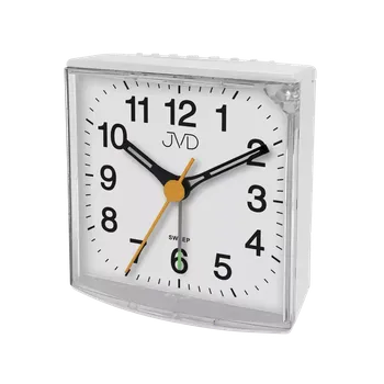 Budík JVD Malý netikajcí tichý přehledný budík JVD SRP002.1 (Malý netikajcí tichý přehledný budík JVD SRP002.1)