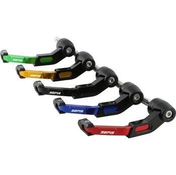 Chránič ruky pro motocykl SEFIS Protech CNC chrániče páček Barva chráničů páček Modrá
