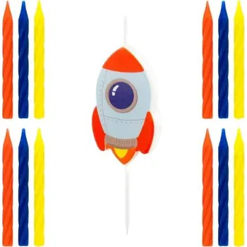Dortové svíčky - Raketa 13 ks