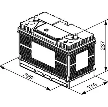 Autobaterie startovací baterie BOSCH 0 092 T30 520