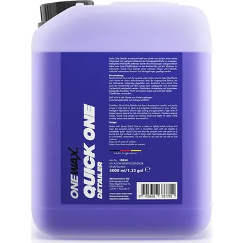 Čistící detailer ONEWAX. Quick One (5000 ml)