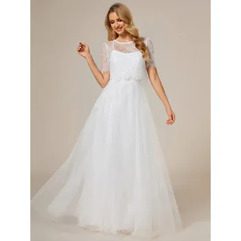 Dámské šaty Ever Pretty bílé svatební šaty 2024 Velikost: M / 38 / 06 / 10