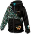 Chlapecká bunda WAMU Softshellová bunda zateplená dinosauři/černohnědá