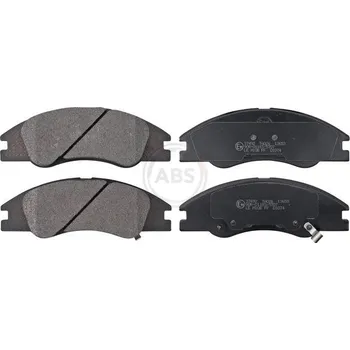 Brzdová destička Sada brzdových destiček, kotoučová brzda A.B.S. 37492