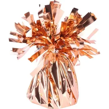 Balónek Závaží fóliové Rose gold
