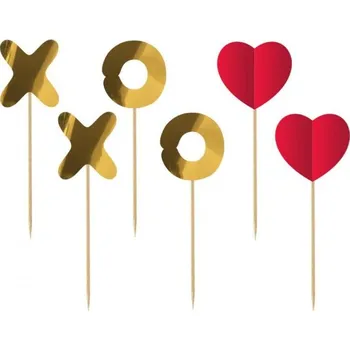 Napichovátka XOXO - 6 ks