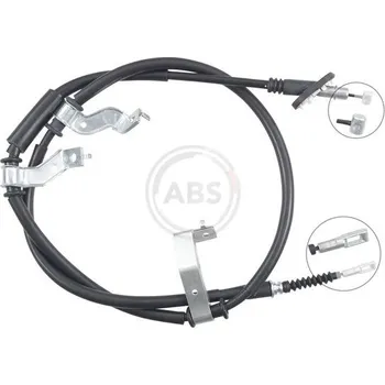 Lanko parkovací brzdy Tažné lanko, parkovací brzda A.B.S. ABSK19806