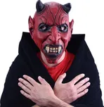 Latexová maska - čert s ušima