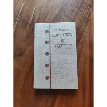 Poezie JOSEF SVATOPLUK MACHAR - Confiteor III. (Confiteor III.)