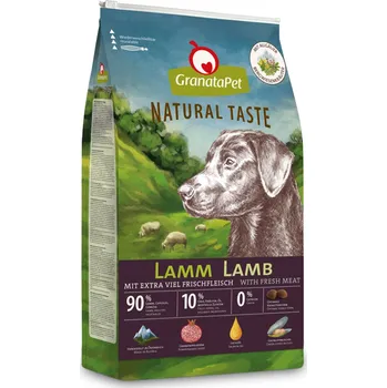 Krmivo pro psa 2x12kg GranataPet Natural Taste jehněčí