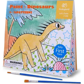 omalovánky Malování vodou Dinosauři 24 omalovánek