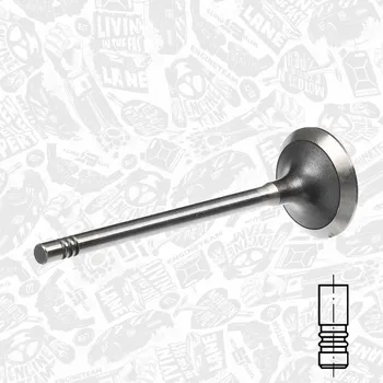 Motor automobilu Výfukový ventil ET ENGINETEAM VE0051