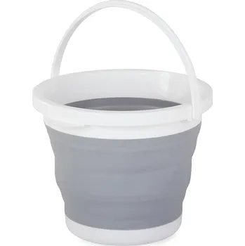 kbelík Verk 01547 5 l šedý/bílý