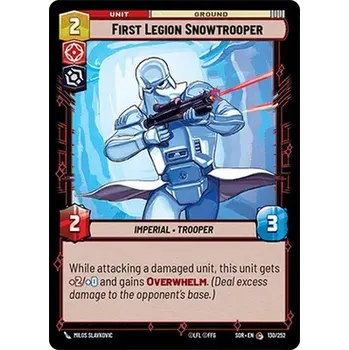 Sběratelská karetní hra First Legion Snowtrooper 130/252 - Spark of Rebellion Typ karty: Standard
