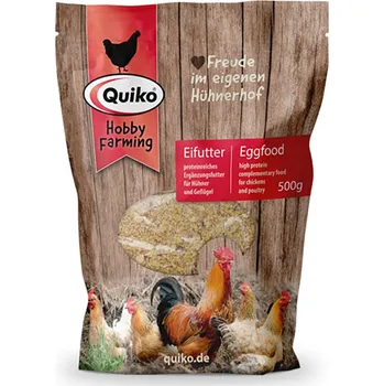 Krmivo pro rybičky 2x500 g Quiko Hobby Farming krmivo pro podporu snůšky Výhodné balení ptáci