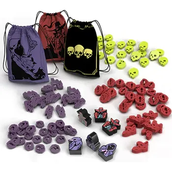 Desková hra REXhry Kacíř - sada dřevěných žetonů