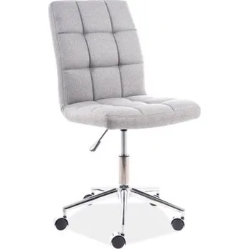 Kancelářská židle bez područek Q-020-šedá