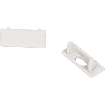 LED lišta Koncovka profil lištau Mikro pro násuvný difuzor - Koncovka s otvorem 096372 - LED Solution - 191085 - 191085