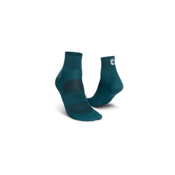 Pánské ponožky KALAS Z3 | Cyklo ponožky nízké | petrol blue | Velikost: 37-39