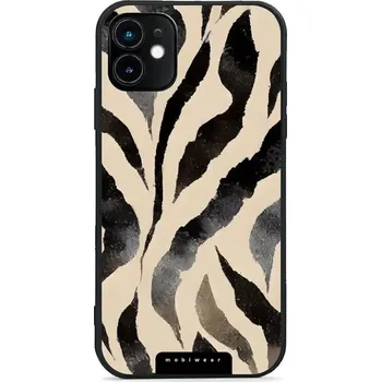 Pouzdro na mobilní telefon Lesklý kryt Mobiwear Glossy - Apple iPhone 11 - GA53G Zebří (Prémiové lesklé pouzdro, obal, kryt Mobiwear Glossy na mobil Apple iPhone 11 - GA53G Zebří, materiál Plast + TPU silikon - krytí po všech stranách, neošoupatelný potisk, tenké provedení, možnost