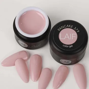 Umělé nehty Laif Barevný UV/LED gel růžový CB 379 Pancake 6ml