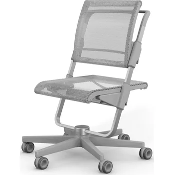 Jídelní židle Luxusní nastavitelná židle Moll S6 šedá konstrukce Potah Unique: Bez potahu