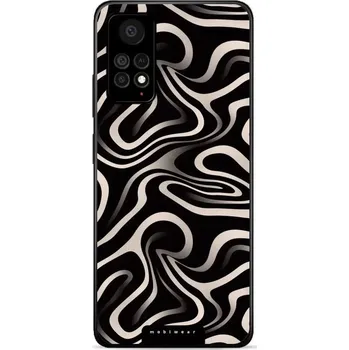 Pouzdro na mobilní telefon Lesklý kryt Mobiwear Glossy - Xiaomi Redmi Note 11 Pro 5G - GA63G Vlnky a linky (Prémiové lesklé pouzdro, obal, kryt Mobiwear Glossy na mobil Xiaomi Redmi Note 11 Pro 5G - GA63G Vlnky a linky, materiál Plast + TPU silikon - krytí po všech stranách,)