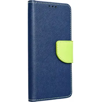 Pouzdro na mobilní telefon Flipové pouzdro Coolcase Fancy Book na mobil Samsung Galaxy A02s modré (Flip kryt či obal na mobil Samsung Galaxy A02s modré)