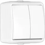 Elhard TEW TE1055W vypínač č.5b (6+6) bílý, IP44