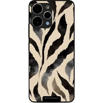 Pouzdro na mobilní telefon Lesklý kryt Mobiwear Glossy - Xiaomi Redmi 12 - GA53G Zebří (Prémiové lesklé pouzdro, obal, kryt Mobiwear Glossy na mobil Xiaomi Redmi 12 - GA53G Zebří, materiál Plast + TPU silikon - krytí po všech stranách, neošoupatelný potisk, tenké provedení, možnost