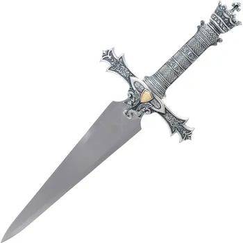 Replika zbraně Marto Exkluzivní dýka Král Artuš starostříbro