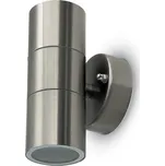 Oboustranné fasádní svítidlo (up & down) s paticí GU10, nerez, IP44 - - ø93 x 85 x 118 mm - LED Solution - 7500 - 7500