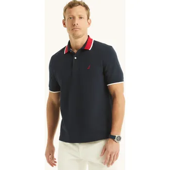 Pánské tričko NAUTICA pánské polo tričko Sustainably Polo modré XXL