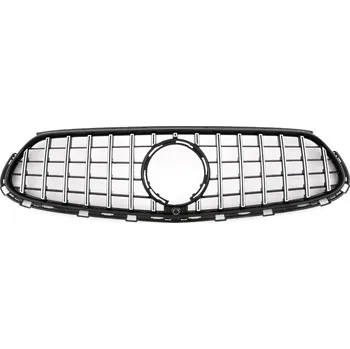 Tuning PROTEC Přední maska Mercedes GLC X254 od 06/2022 AMG Line černo/chromová, s kamerou