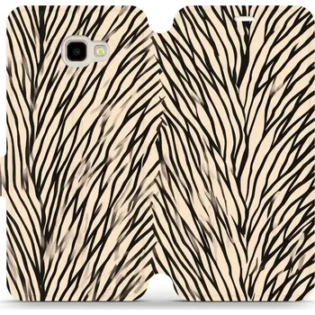 Pouzdro na mobilní telefon Flipové pouzdro Mobiwear - Samsung Galaxy J4 Plus 2018 - VA52S V koruně stromu (Knížkové flip pouzdro, obal, kryt na mobil Samsung Galaxy J4 Plus 2018 - VA52S V koruně stromu, materiál Umělá kůže + TPU - ochrana 360°, stojánek, silikonová vanička,)