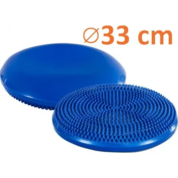 Masážní přístroj Balanční polštář na sezení MOVIT 33 cm modrý