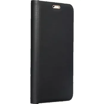 Pouzdro na mobilní telefon Luxusní flip pouzdro Coolcase Luna na mobil Samsung Galaxy A55 5G Černé (Flipové knížkové vyklápěcí luxusní Luna pouzdro na mobilní telefon Samsung Galaxy A55 5G Černé)