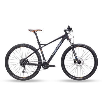 Horské kolo Horské kolo Head X-Rubi I black matt/orange Velikost rámu: 44cm
