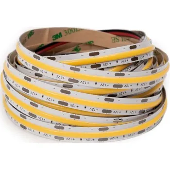 LED páska COB LED pásek 10Wm 12V bez krytí IP20 - Denní bílá - LED Solution - 191152 - 191152