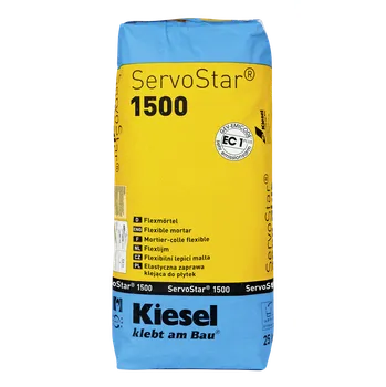 Průmyslové lepidlo Kiesel Servostar 1500 flex S1 lepidlo 25 kg