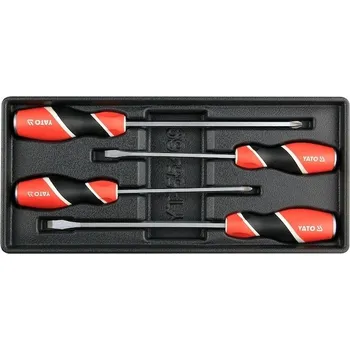 Šroubovák Vložka do zásuvky - sada šroubováků s úderným koncem, 4ks