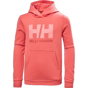 Dívčí mikina Dětská Mikina HELLY HANSEN JR HH LOGO HOODIE 2.0 41677_098 – Růžová 128