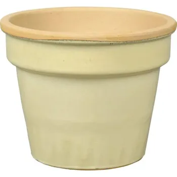 Květináč Lafiora Ø 34 x 26,5 cm krémový