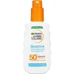 Garnier Ambre Solaire Sensitive Advanced SPF50+ sprej 150 ml